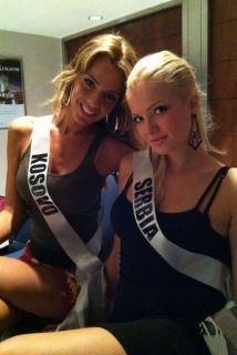 miss kosovo and miss serbia