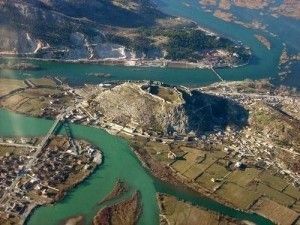 rozafa castle shkodra albania