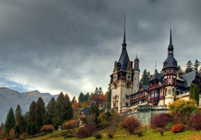 peles castle romania